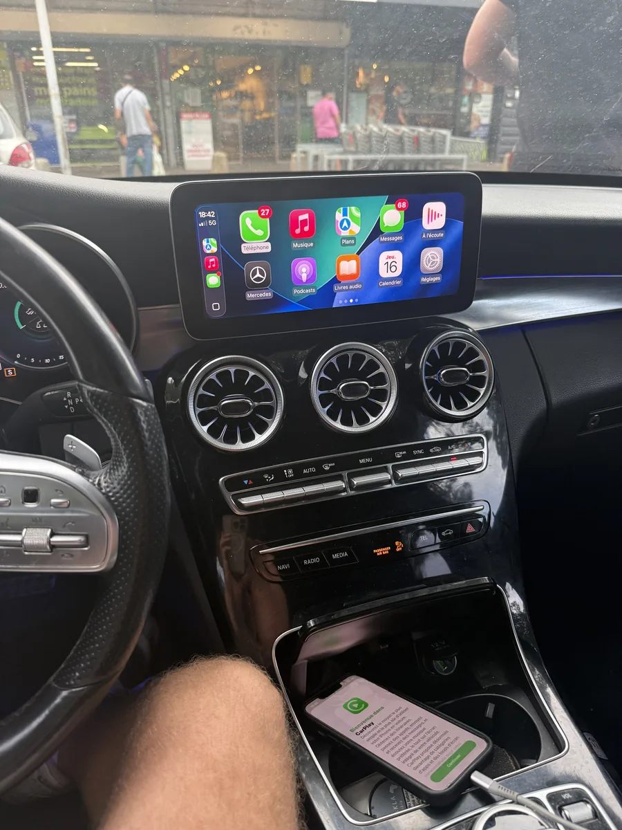 Mercedes Classe C W205 : Activation de CarPlay / Android Auto sur le système d'origine
